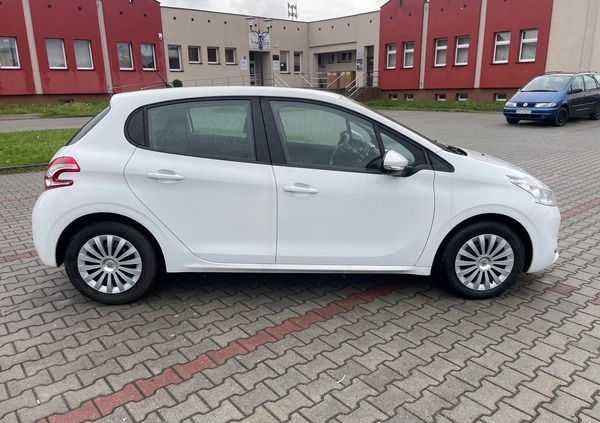 Peugeot 208 cena 20900 przebieg: 163000, rok produkcji 2013 z Tychy małe 56